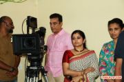 Kamalhaasans Drishyam Remake Pooja 2185