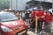 Karthi At O2 Car Rally For The Blind Photos 5663
