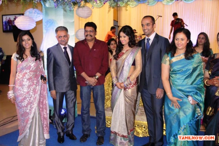 Lakshmi Ramakrishna Daughter Sharadha Reception Stills 3296