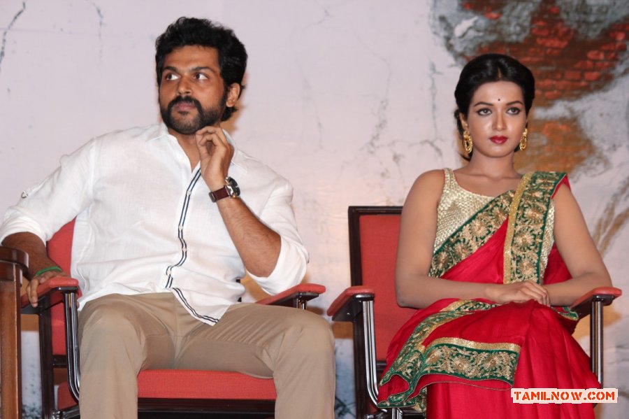 Karthi Catherine Tresa At Madras Audio Launch 381