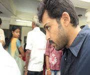 Karthi At Manivannan Funeral 722