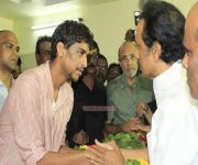 Mk Stalin At Manivannan Funeral 492