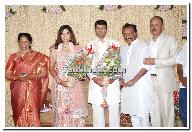 Meena Vidyasagar Marriage Reception Photo 1