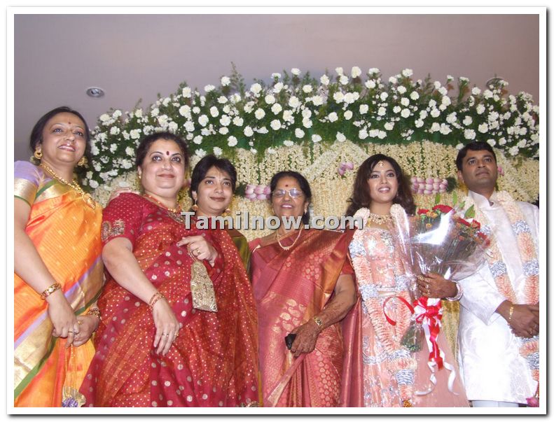 Meena Vidyasagar Marriage Reception Photo 2