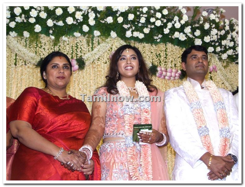 Meena Vidyasagar Marriage Reception Stills 3