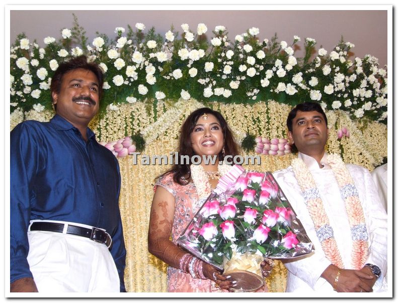 Meena Vidyasagar Marriage Reception Stills 4