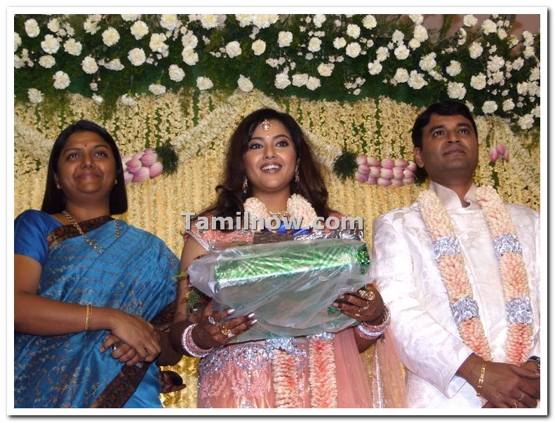 Meena Vidyasagar Marriage Reception Stills 5