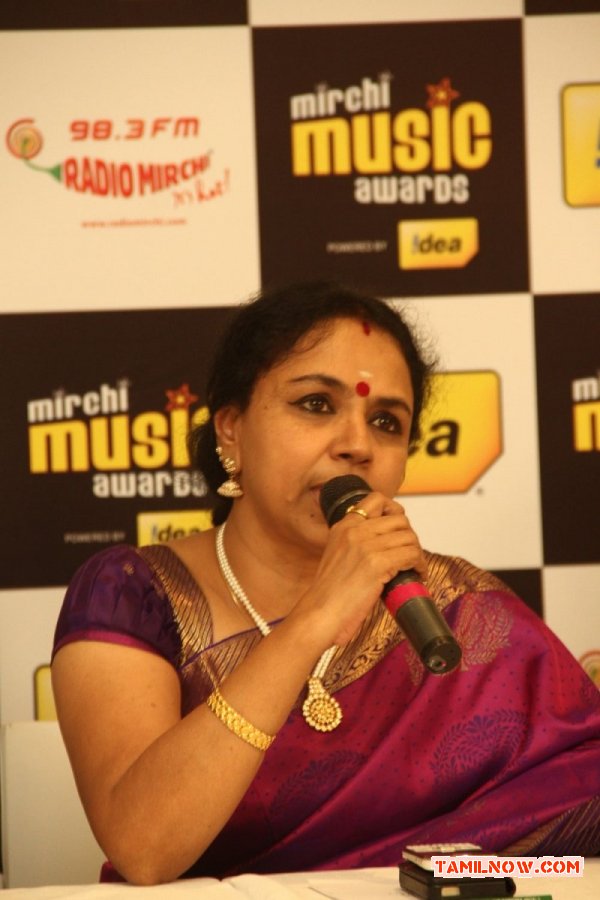Sudha Raghunathan At Mirchi Music Awards Press Meet 321
