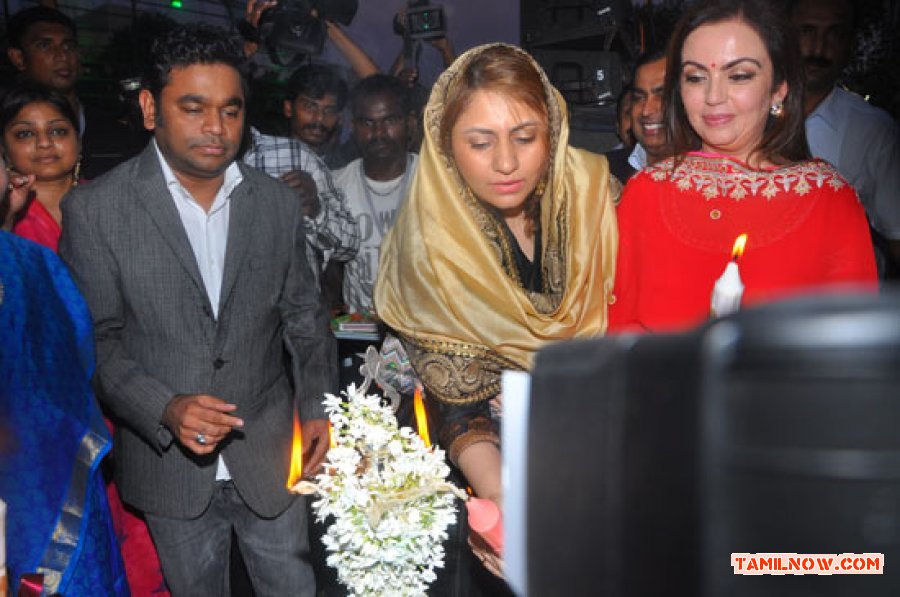 Mukesh Ambani Launches Ar Rahmans Music College Photos 8622