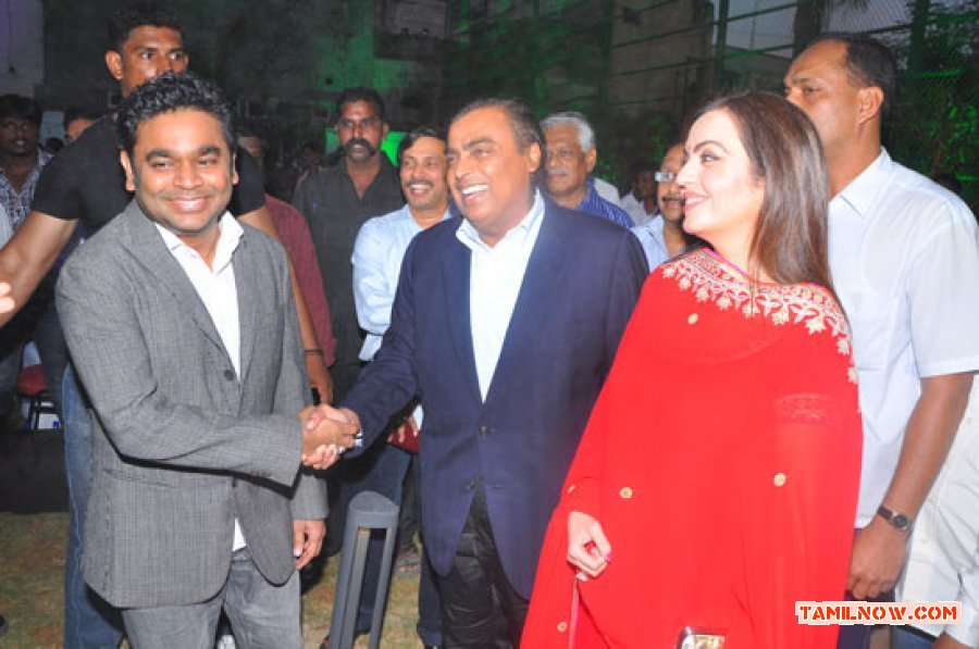 Mukesh Ambani Launches Ar Rahmans Music College Stills 2008