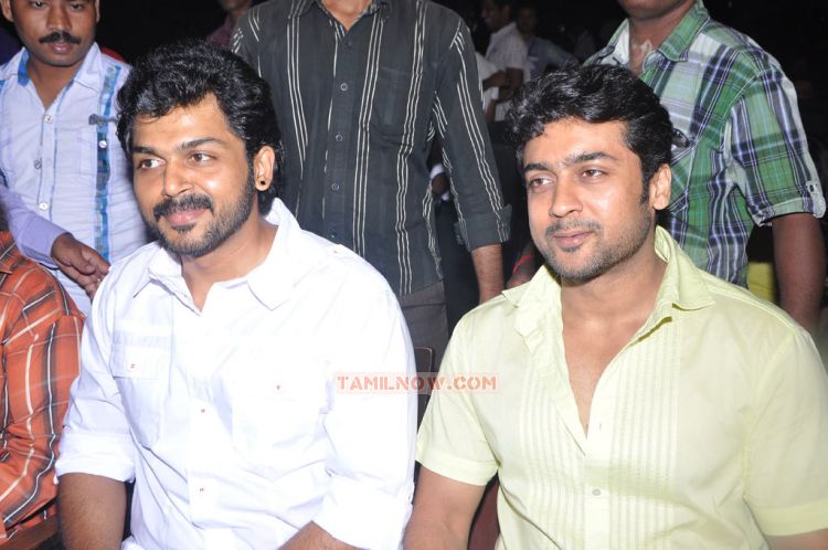 Karthi And Surya At Naan Ee Audio Launch 139