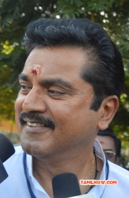 Sarath Kumar In Nadigar Sangam Election 794