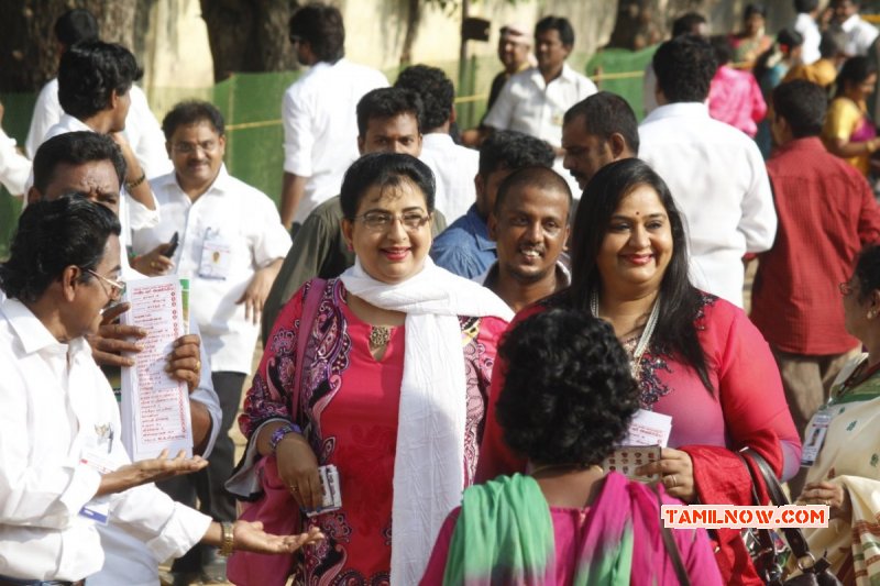 Tamil Movie Event Nadigar Sangam Election Set 1 2015 Pictures 1554
