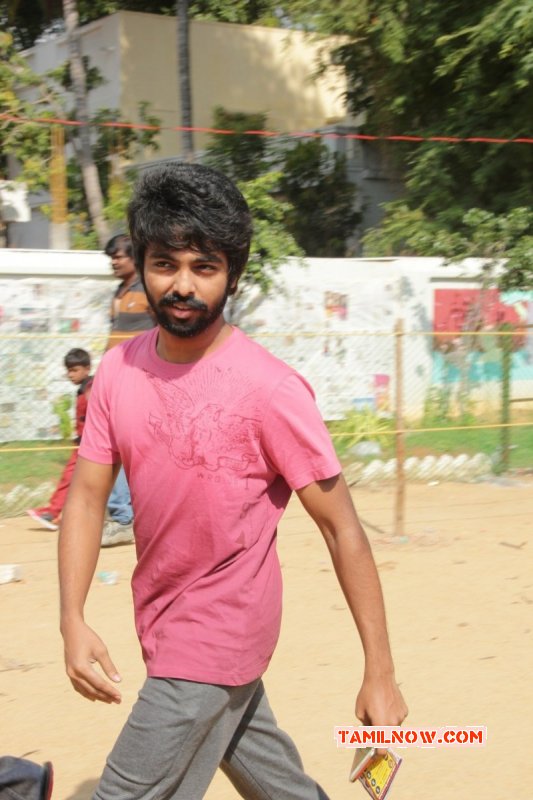 Gv Prakash At Nadigar Sangam Election 290