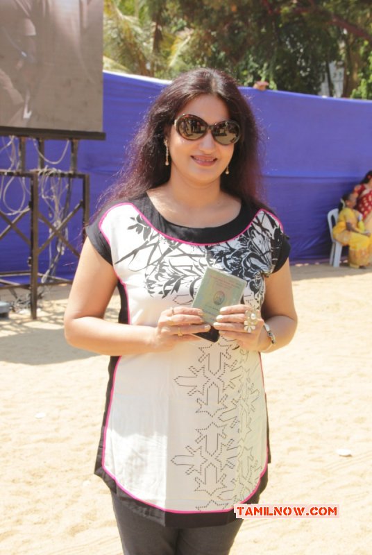 Actress Sukanya At Nadigar Sangam Election 178