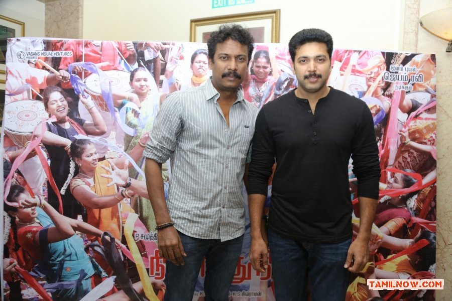 Nimirnthu Nil Jeyam Ravi Success Meet Stills 1256