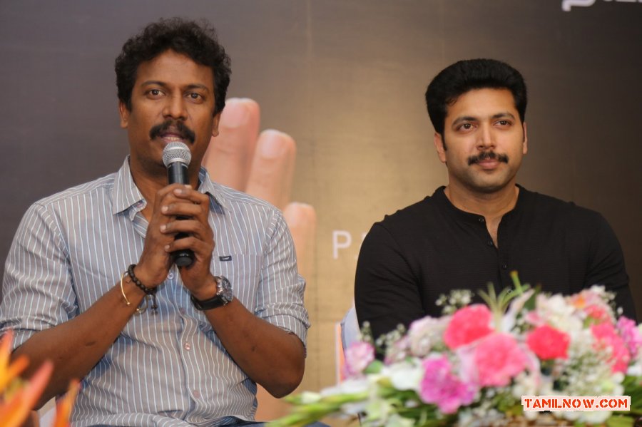 Nimirnthu Nil Jeyam Ravi Success Meet Stills 2298