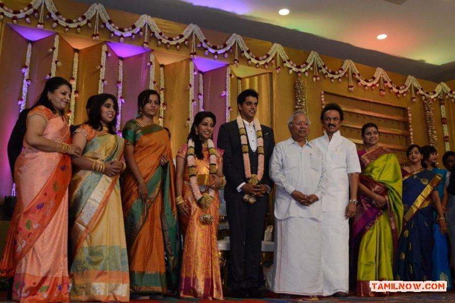 Palam Silks Daughter Reception Stills 4681