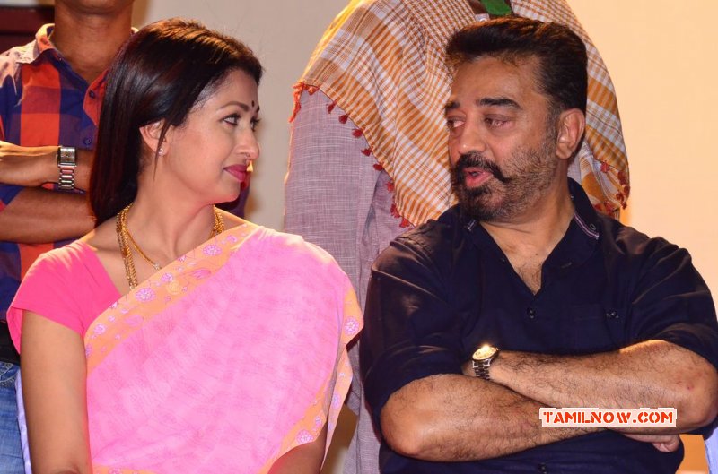 Album Kamalhaasan Gowthami At Papanasam Thanks Meet 436