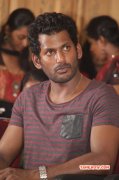 Actor Vishal At Poojai Audio Launch In Loyola 419