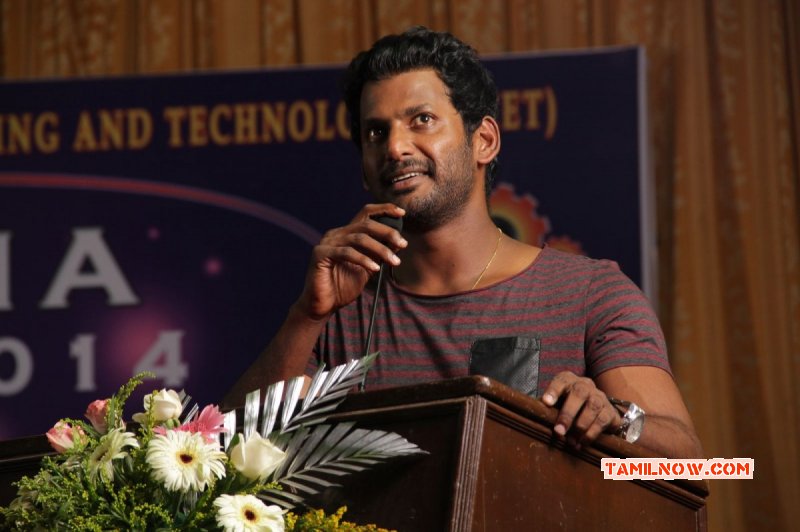 Vishal At Poojai Audio Launch 523