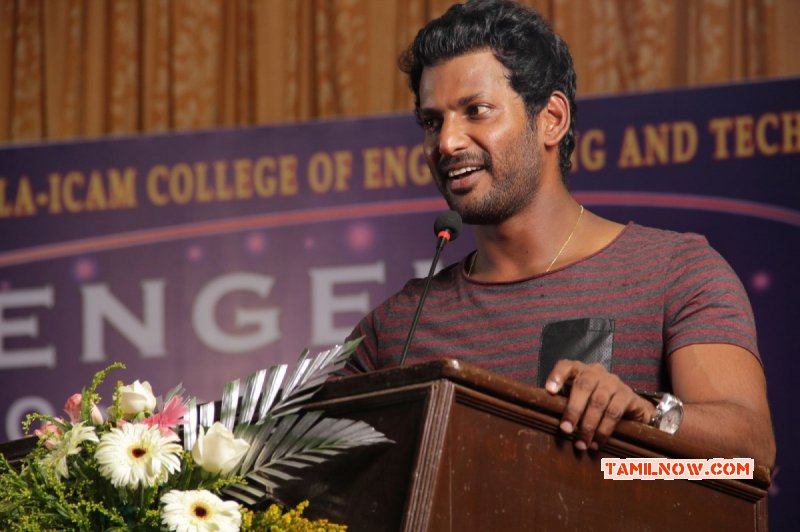 Vishal Speaks At Poojai Audio Launch 455