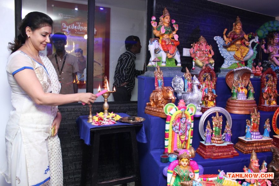 Prabhu At 4 Frame Golu Celebration Photos 8926