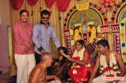 Pro Vp Mani Daughter Gayathri Wedding Reception Stills 7215