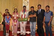 Producer Anbalaya Prabhakaran Son Wedding Reception Stills 781