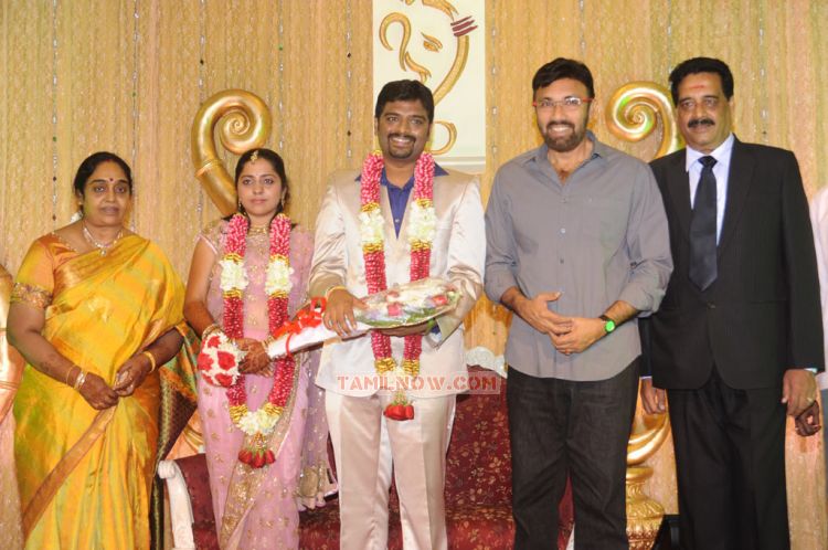 Sathyaraj At Anbalaya Prabhakaran Son Reception 499
