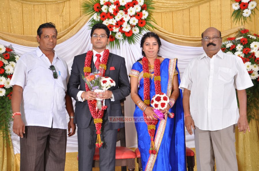 Producer M Ramanathan Daughter Reception 4256