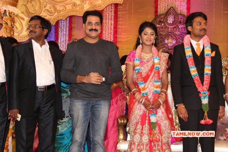 Raj Tv Md Daughter Marriage Reception Tamil Event 2014 Still 3386
