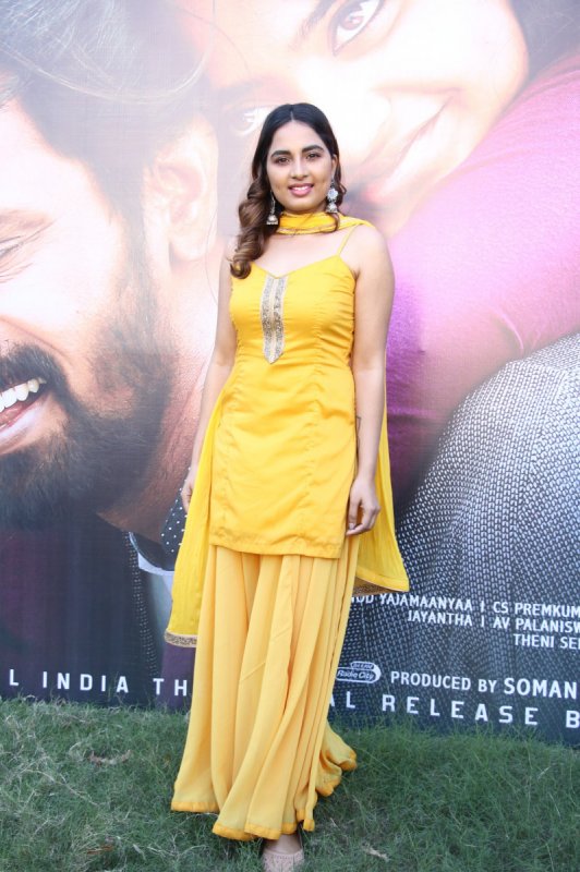 Srushti Dange At Rajavukku Check Audio Launch 721