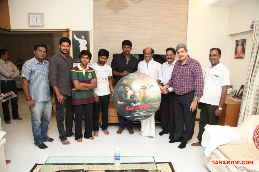 Rajinikanth Launches Naan Sigappu Manithan Audio Stills 8472