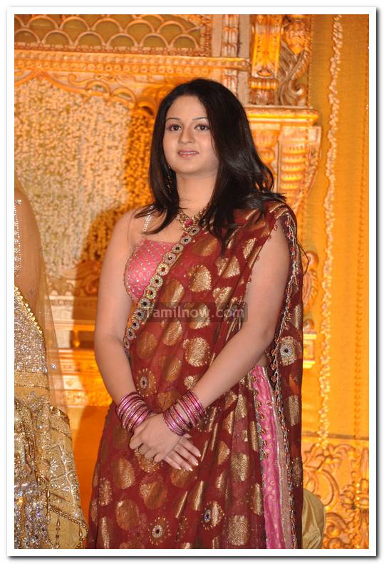 Rambha Wedding Reception 10