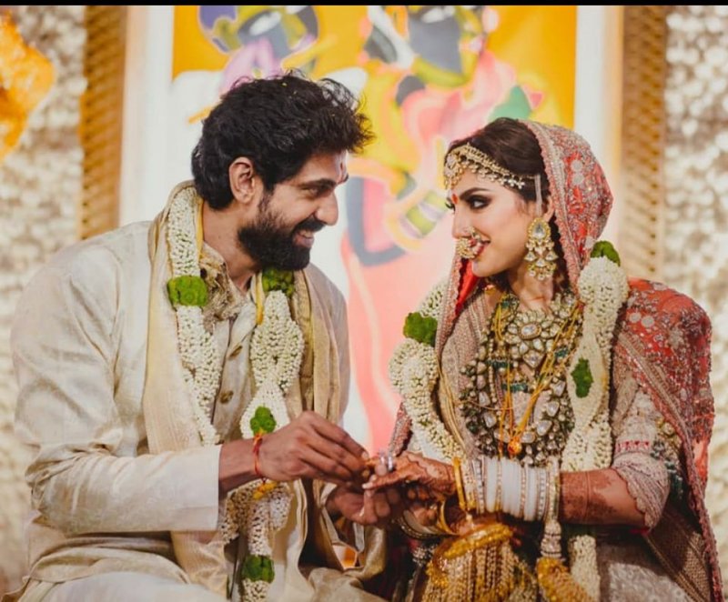 Aug 2020 Stills Function Rana Daggubati Miheeka Bajaj Wedding 5940