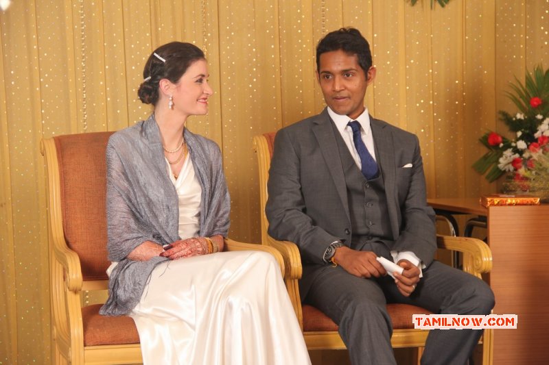 2014 Pic Tamil Event Reporter Anupama Subramanian Son Wedding Reception 205