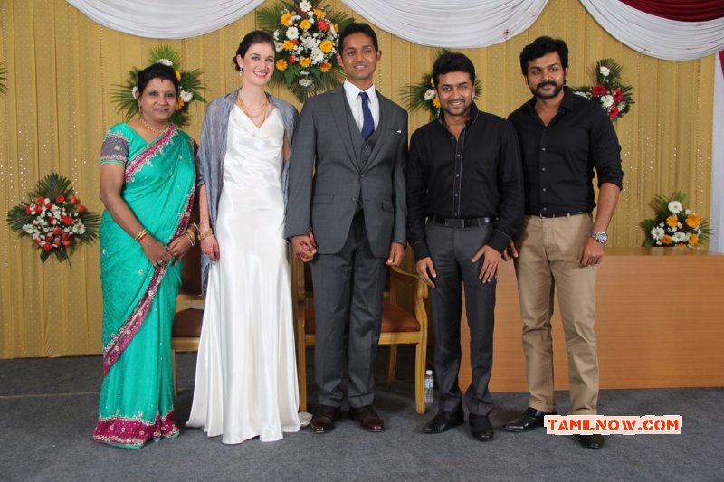Function Reporter Anupama Subramanian Son Wedding Reception Recent Pic 8434