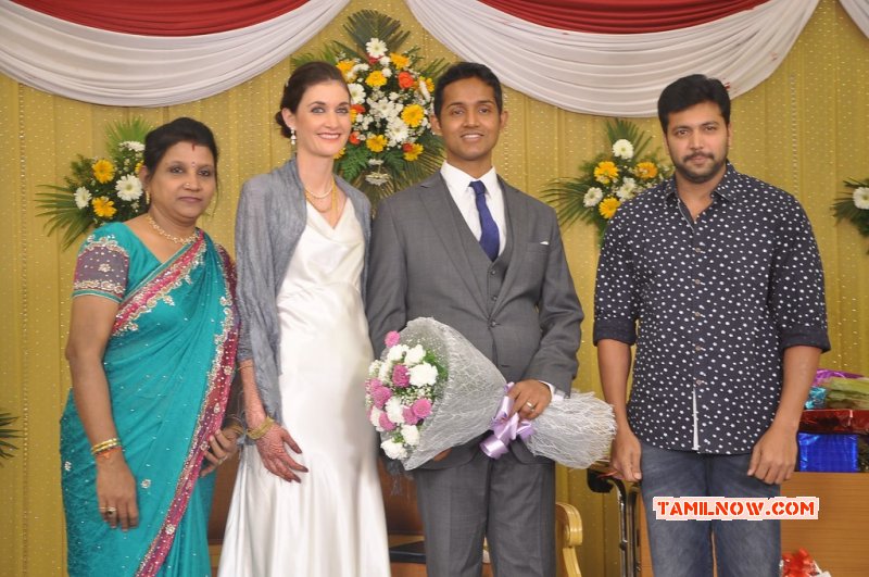 Reporter Anupama Subramanian Son Wedding Reception Nov 2014 Photo 7641