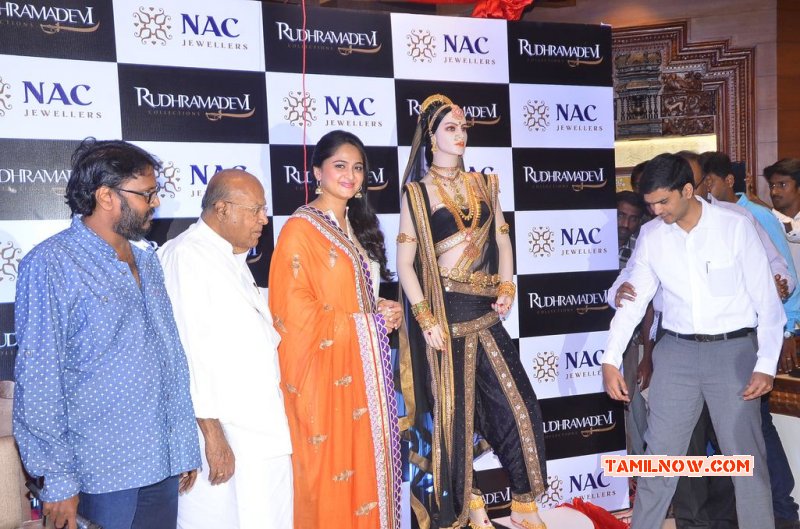 Anushka Launched Rudhramdevi Jewellery At Nac 782