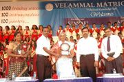 S Janaki At Velammal Matric School Function Stills 548