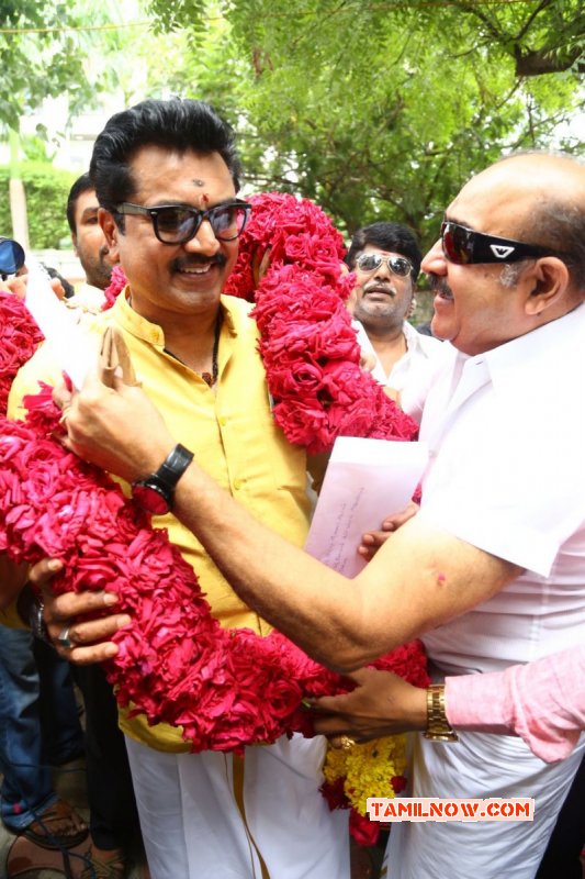 Tamil Function Sarath Kumar Filing Nomination Latest Galleries 1309