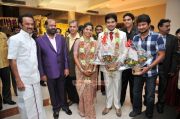 Stalin With P Vasu Son Shakti Reception 649