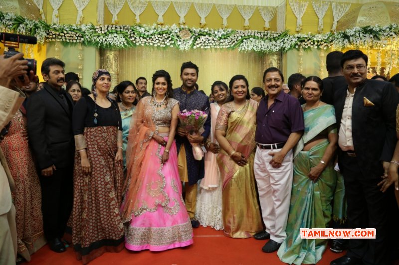 New Albums Tamil Movie Event Shanthnu Keerthi Wedding Reception 9466