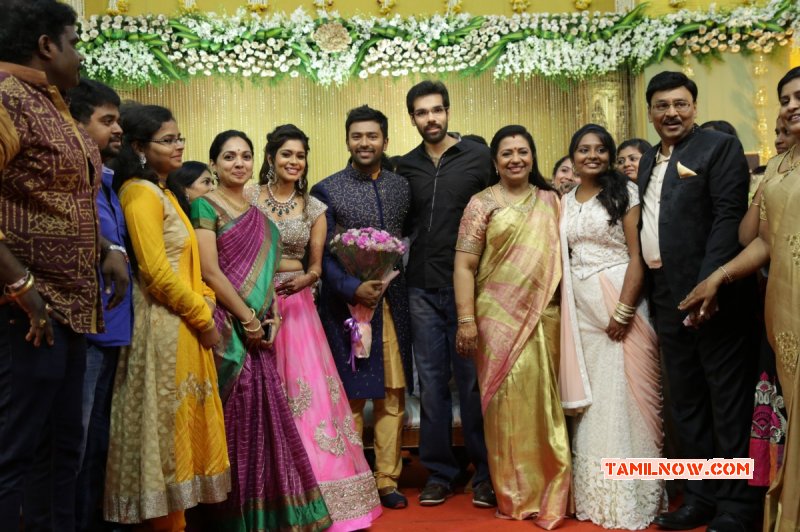 Shanthnu Keerthi Wedding Reception Latest Stills 1013