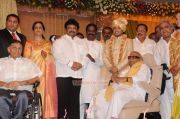Kalaigner Karunanidhi At Dushyanth Wedding Reception 665