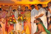 Vijayakant At Shivaji Family Wedding With Prabhu 674