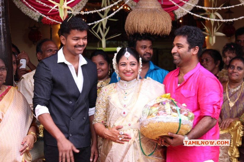 Vijay At Shobi Lalitha Baby Shower 703