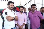 Karthi And Surya At Singam 2 Movie Launch 314