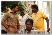 Surya On Location Of Singam 7